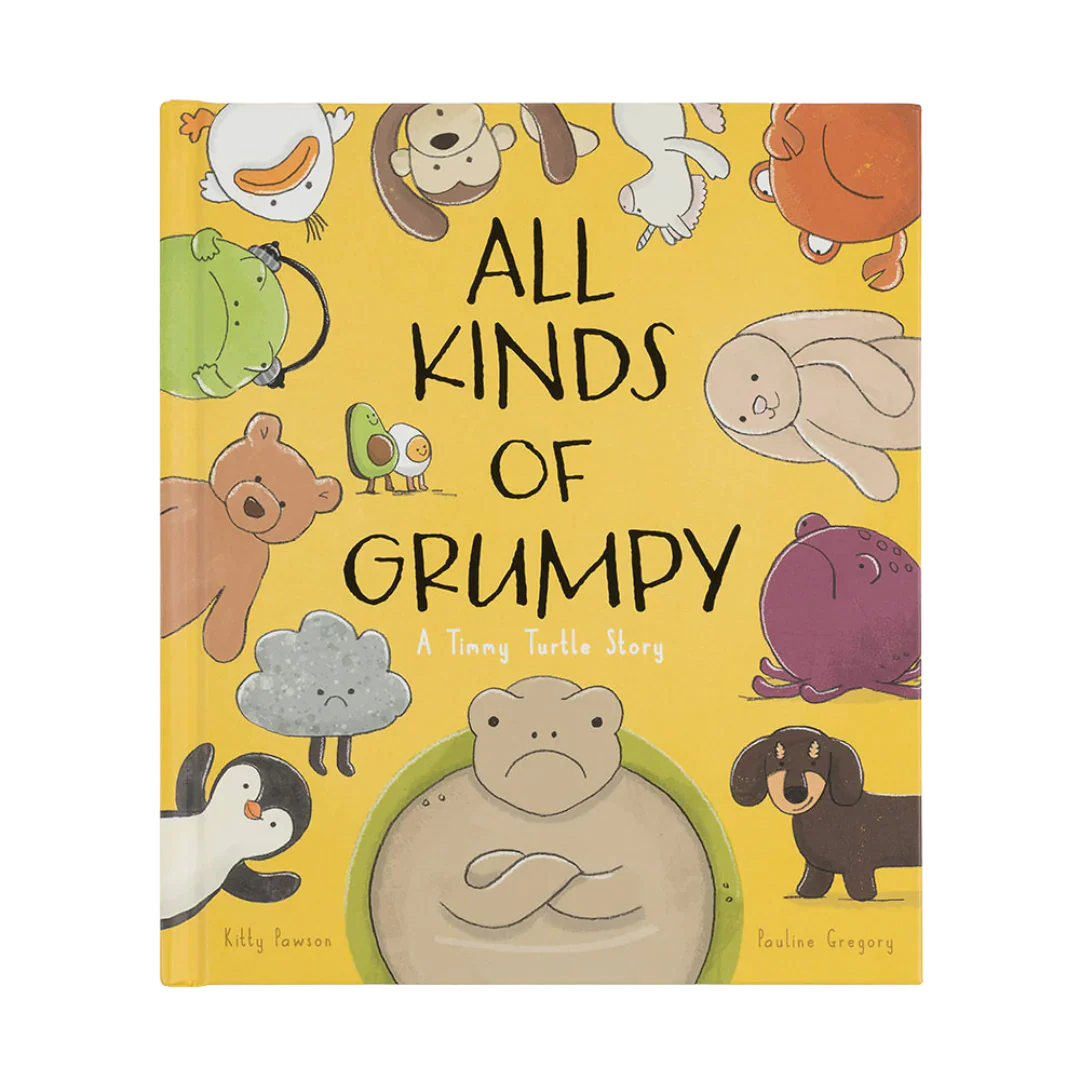 Jellycat All Kinds Of Grumpy Book (A Timmy Turtle Story)