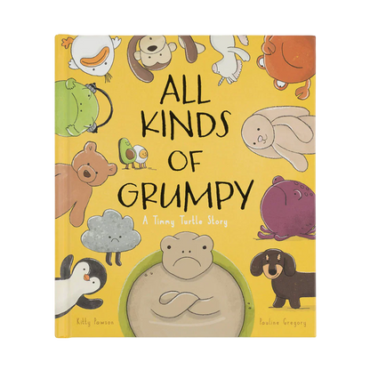 Jellycat All Kinds Of Grumpy Book (A Timmy Turtle Story)