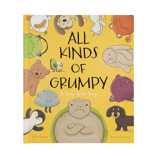 Jellycat All Kinds Of Grumpy Book (A Timmy Turtle Story)