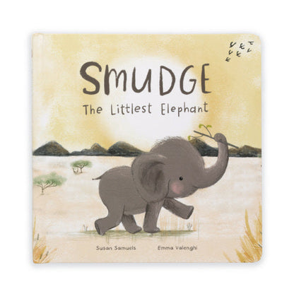 Jellycat Smudge the Littlest Elephant Book and Smudge Elephant Plush