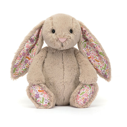 Jellycat Blossom Beige Bunny 'Petal' Original (Medium) Plush