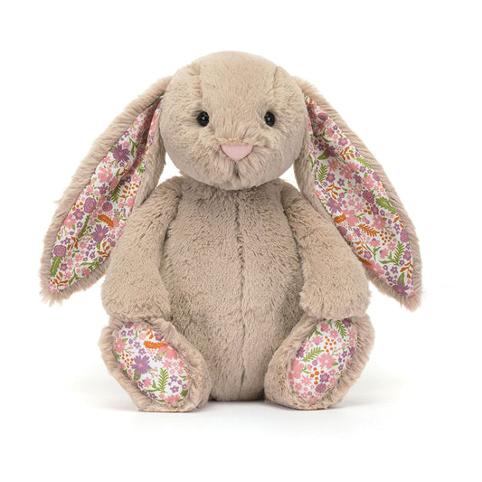 Jellycat Blossom Beige Bunny 'Petal' Original (Medium) Plush