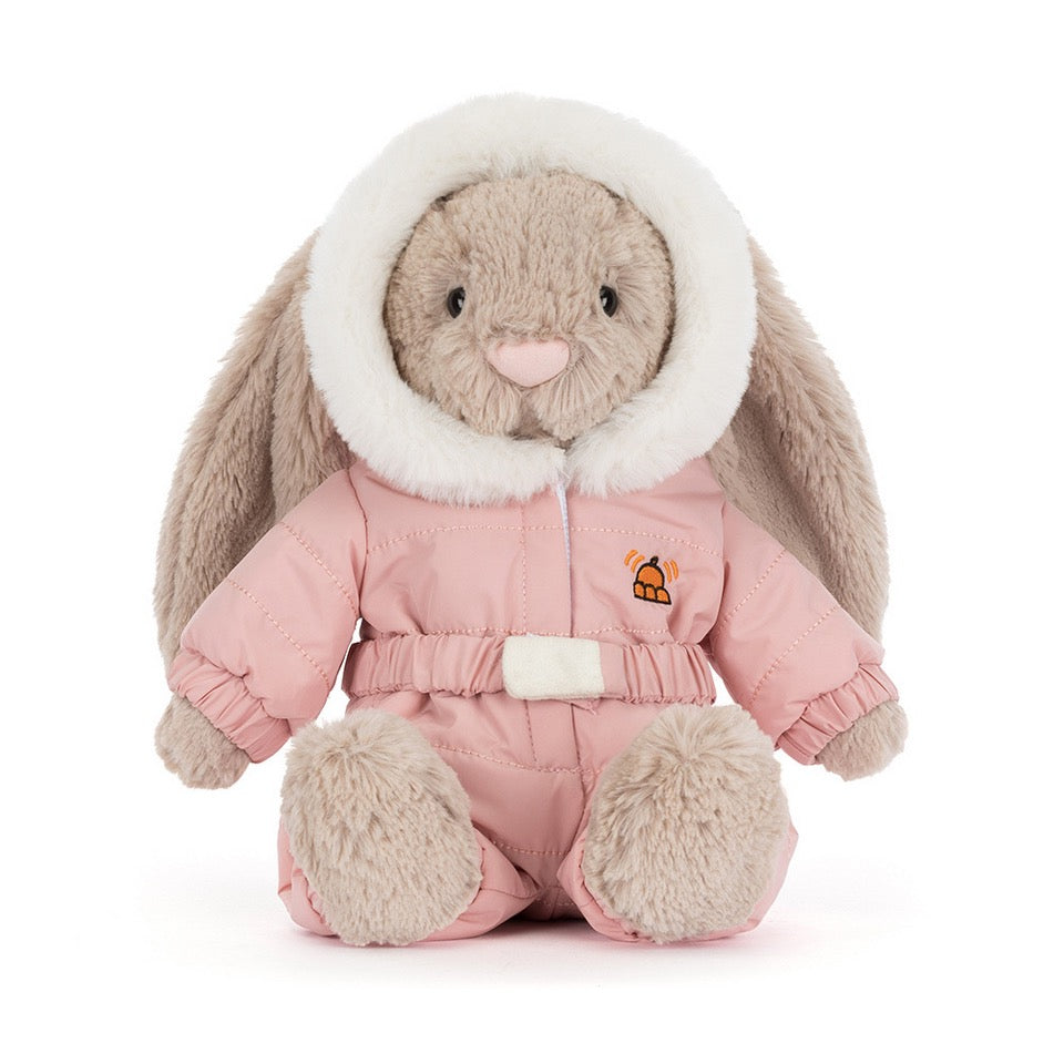 Jellycat Bashful Bunny 'Snow Suit' Plush