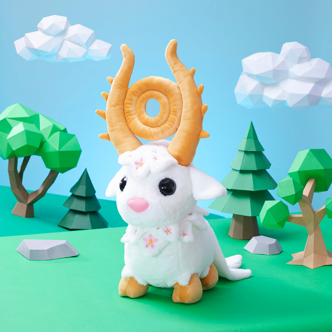 Adopt Me! 28-Inch Goldhorn Giant Plush (Exclusive Virtual Item Included)