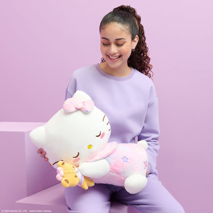 Hello Kitty and Friends 18-Inch Sleeping Plush - Hello Kitty with Bestie Accessory