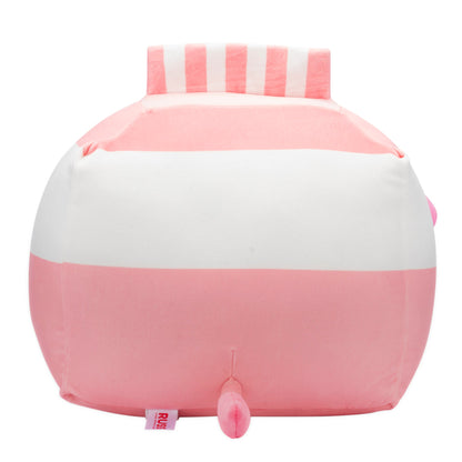 Russ 14-Inch Strawberry Milk Box Cow Plush