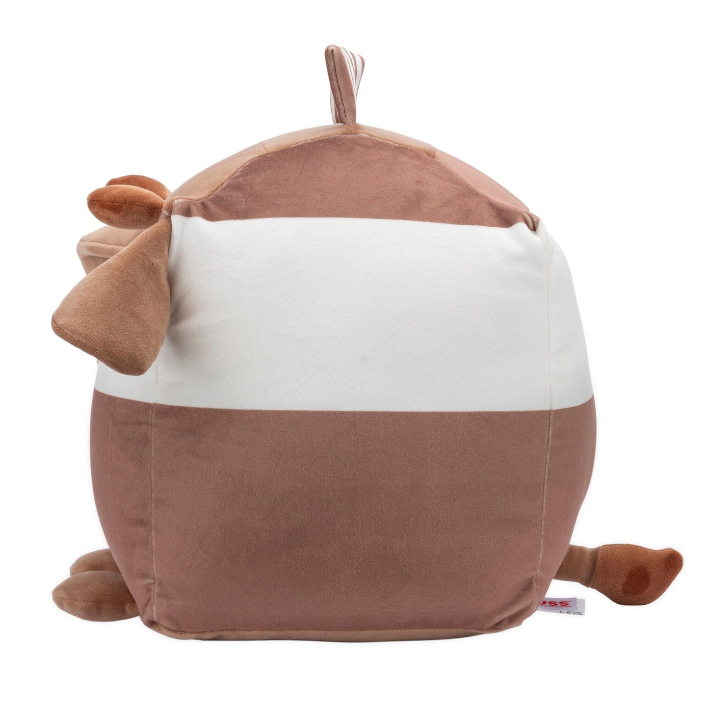 Russ 14-Inch Chocolate Milk Box Cow Plush