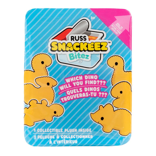 Russ 3.5-Inch Snackeez Dino Nuggets Blindbox - Includes 1 Surprise Plush