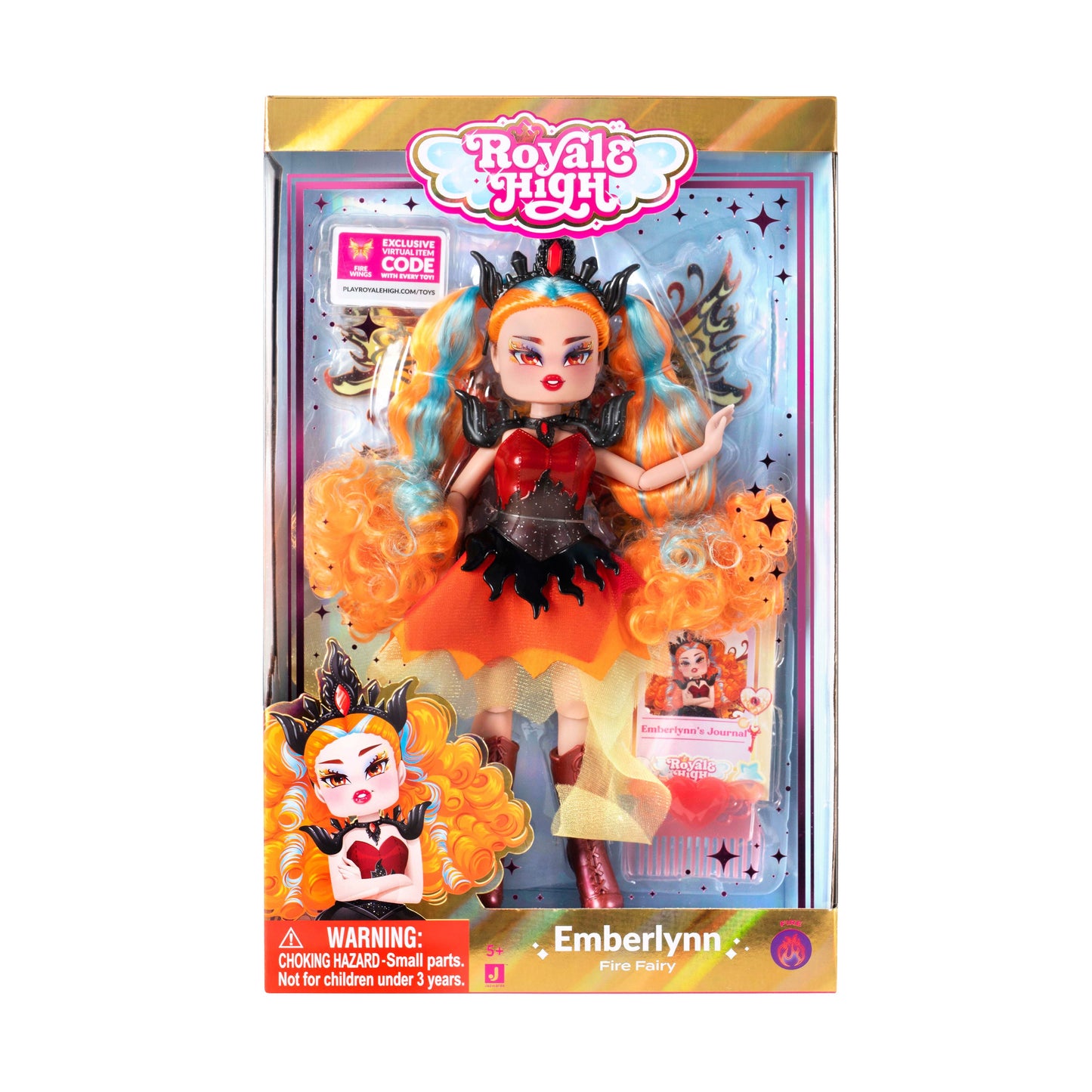 Royale High 9-Inch Fashion Doll - Emberlynn the Fire Fairy (Series 2)