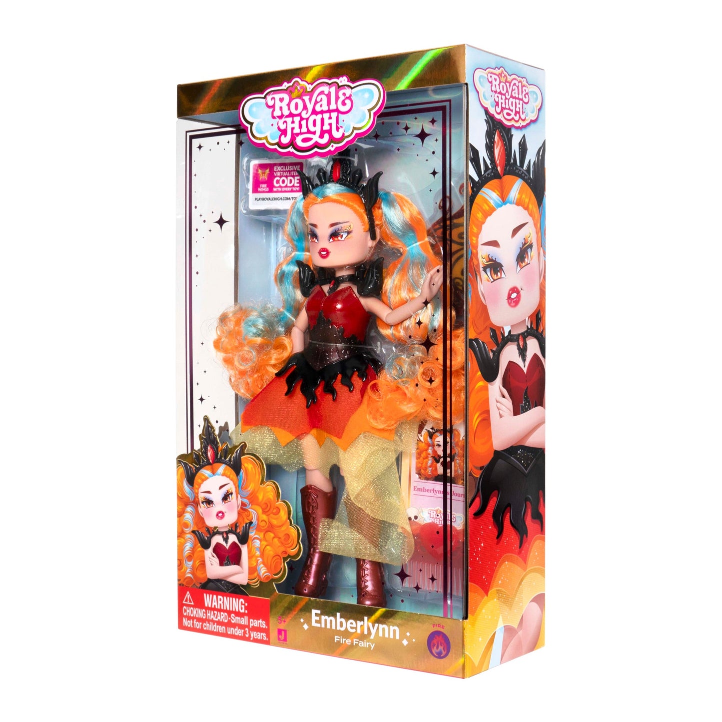 Royale High 9-Inch Fashion Doll - Emberlynn the Fire Fairy (Series 2)