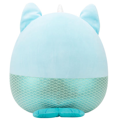 20-Inch Svetlana the Teal Caticorn Mermaid