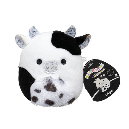 Micromallows Select Series 6-Pack - Ulga Cow, Mei Lien Honey Bear, Agnes Rose Ostrich, Jarik Dragon, Wyatt Frog, Rivka Cow