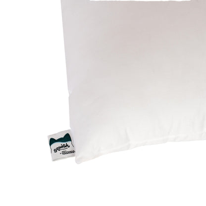 SquishPillow Firm Density Bed Pillow and Pillowcase Cover 2-Pack