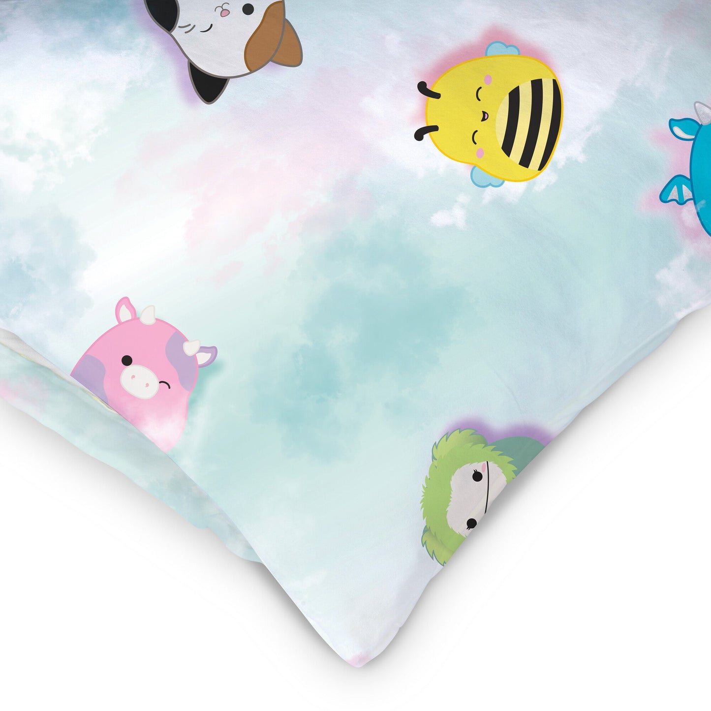 “On Cloud 9” Blue SquishPillow Pillowcase (Standard Size)