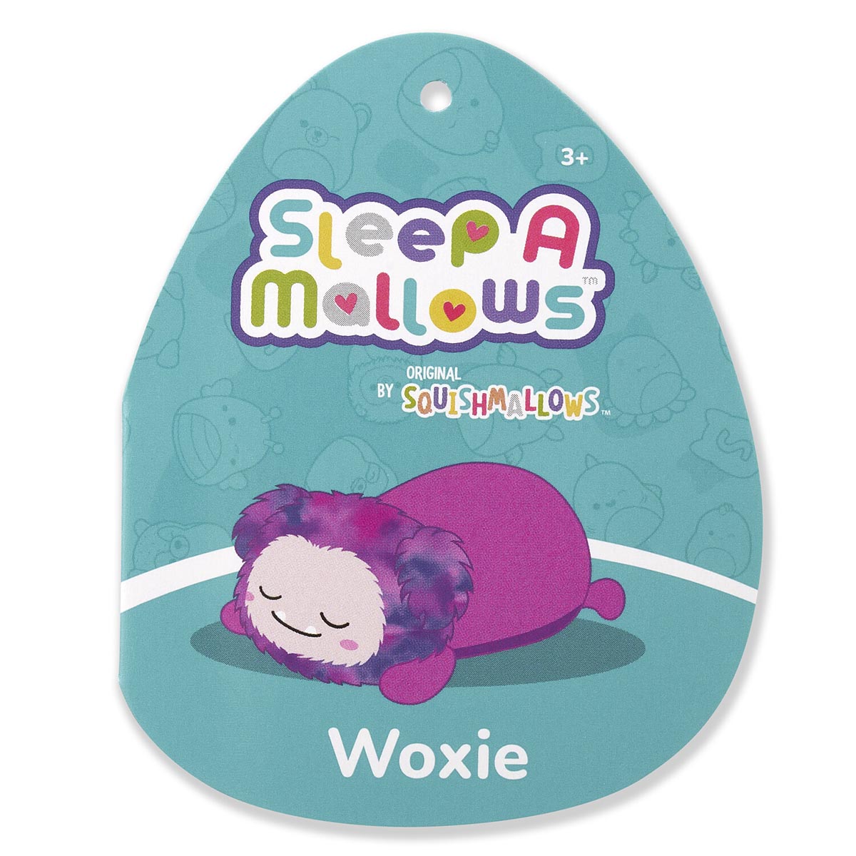 12-Inch Woxie the Magenta Bigfoot Sleepamallows
