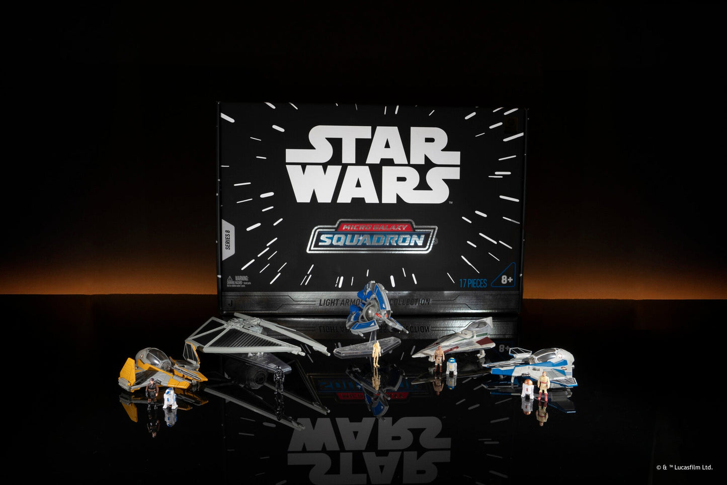 STAR WARS™ Micro Galaxy Squadron Light Armor Class Collection (Series 8)