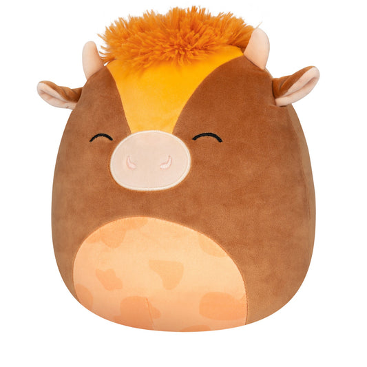 10-Inch Quinick the Dark Brown Spotted Cow