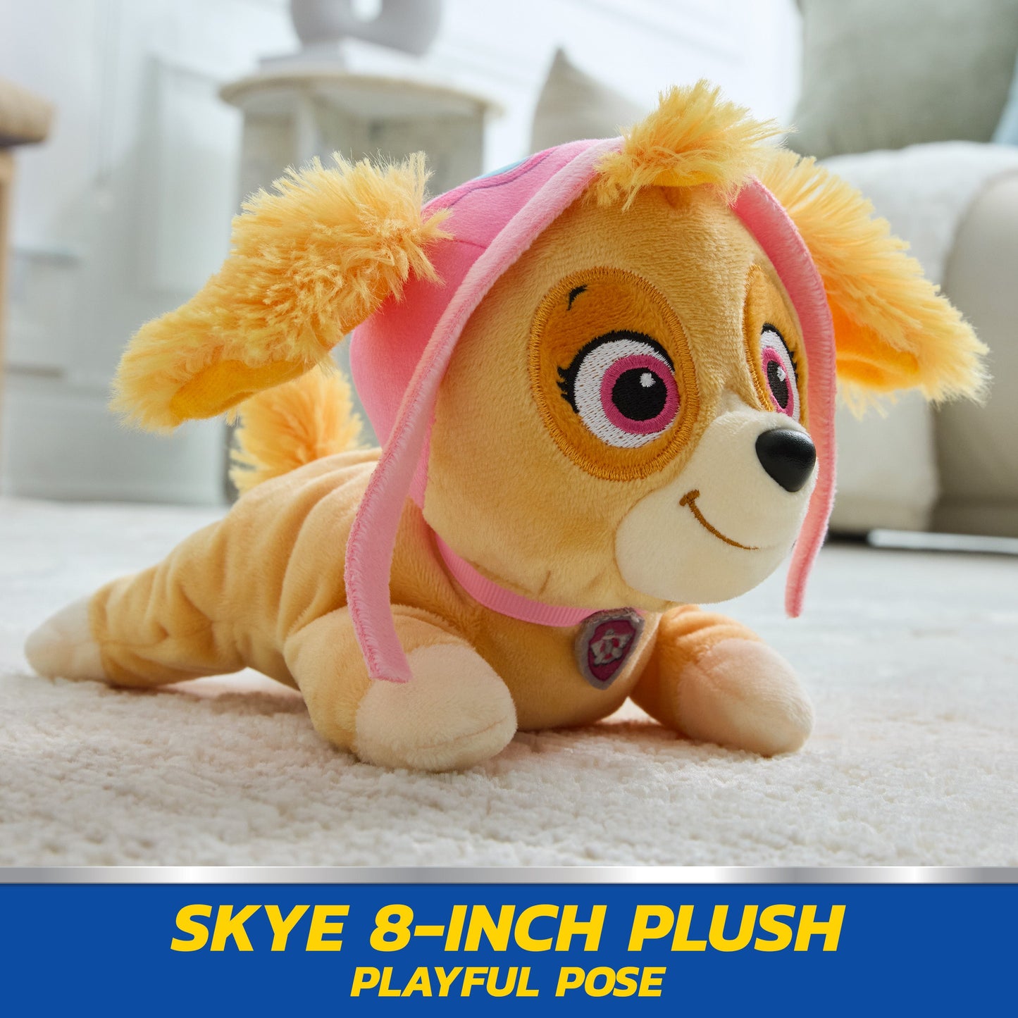 Skye Lying Down Plush, 8 in