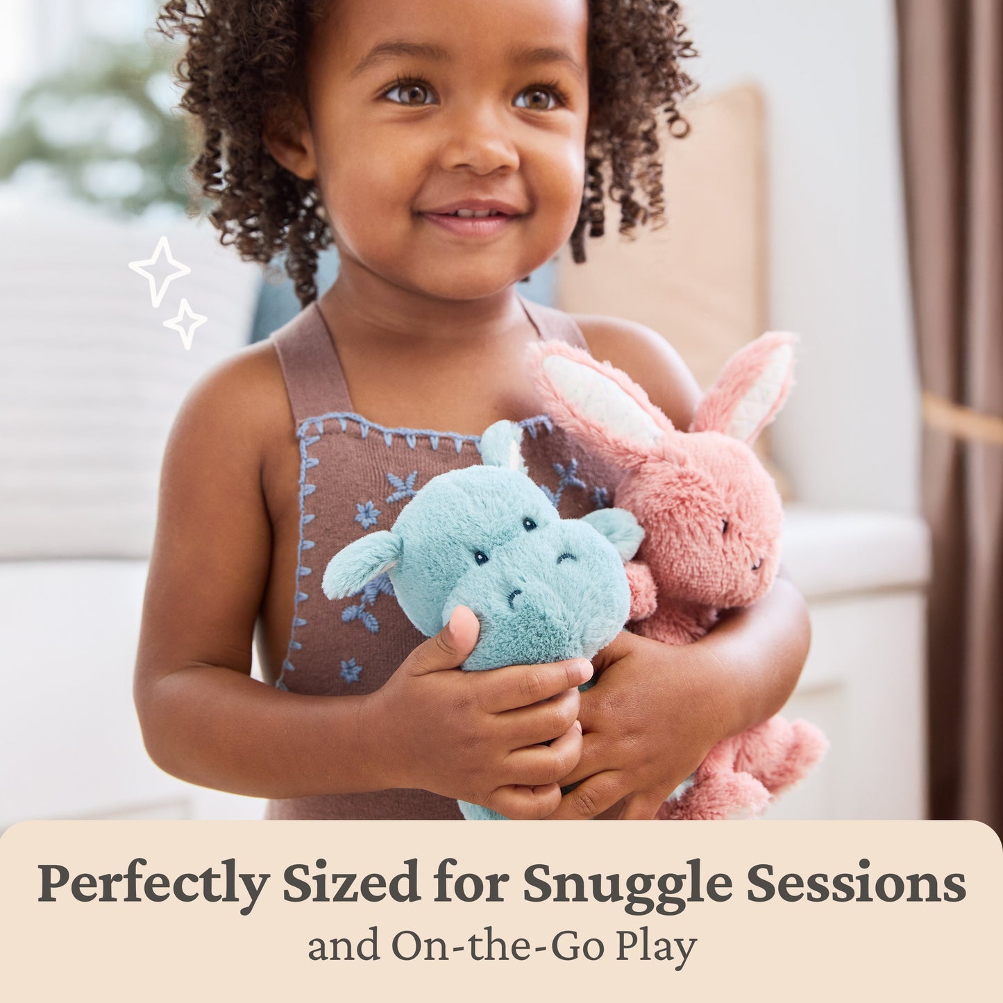 Oh So Snuggly Littles: Hippo, 7 in