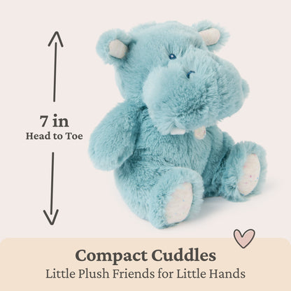 Oh So Snuggly Littles: Hippo, 7 in