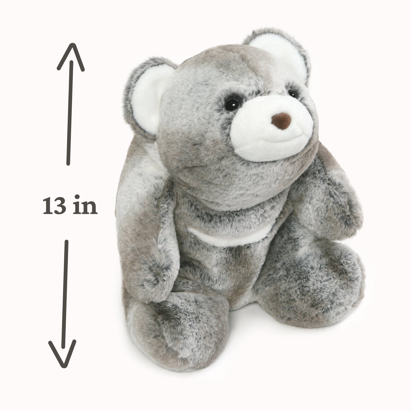 Snuffles® Two-Tone, Gray Brown, 13 in