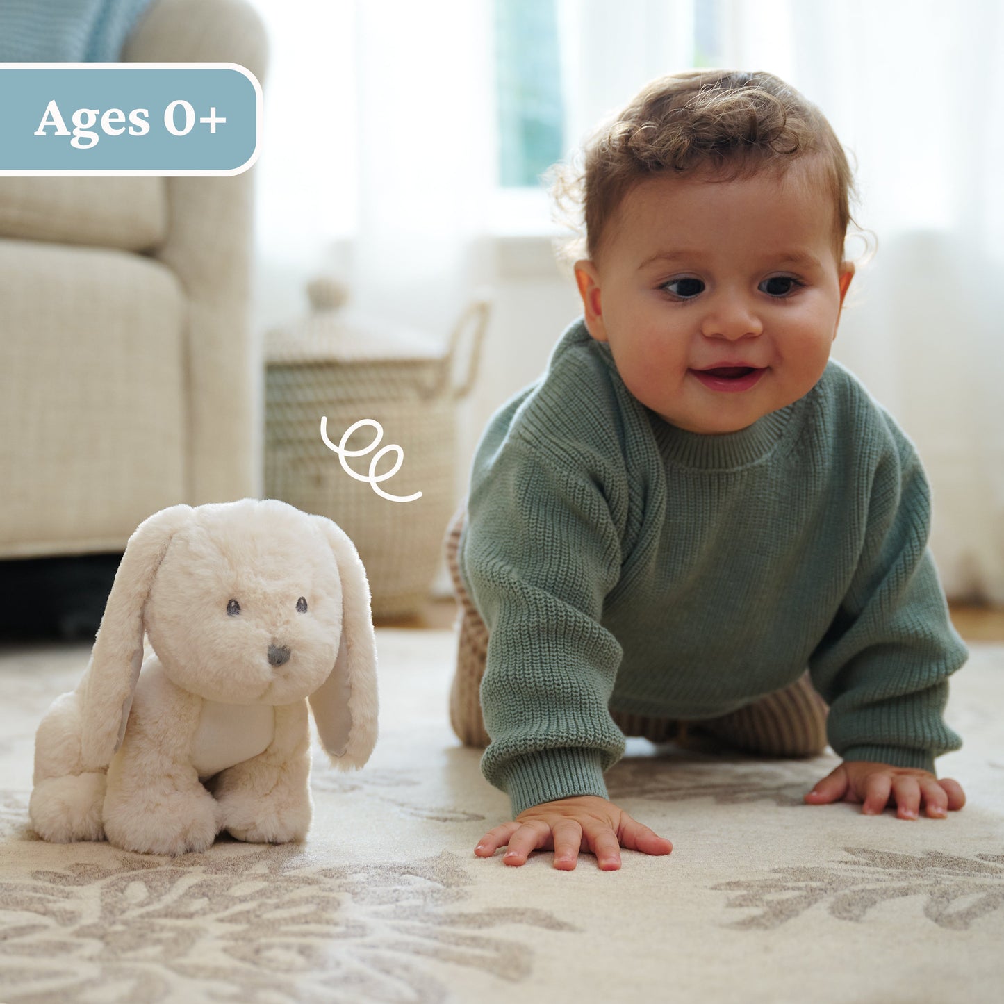 Playful Pals: Clover™ Bunny, 10 in