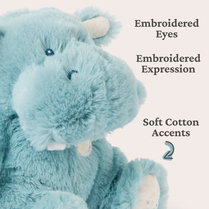 Oh So Snuggly Littles: Hippo, 7 in