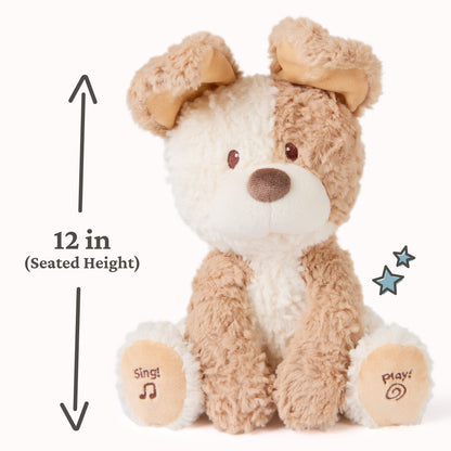 Animated Peeki the Puppy, 12 in