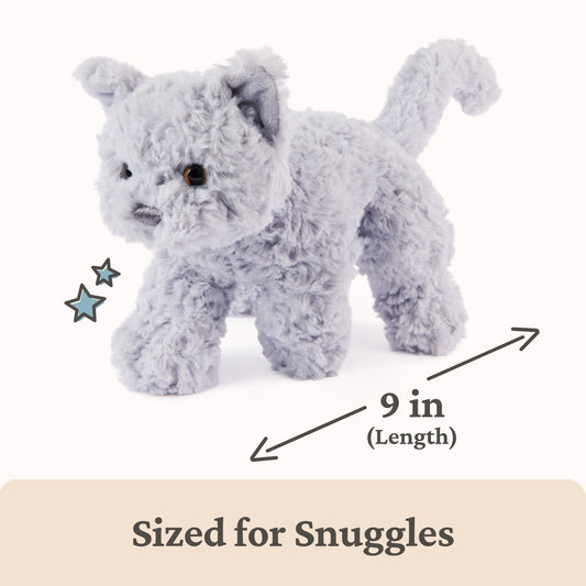 Bootsie English Blue Kitten, 9 in